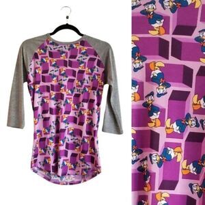 Disney Donald Duck XXS LuLaRoe Randy Shirt